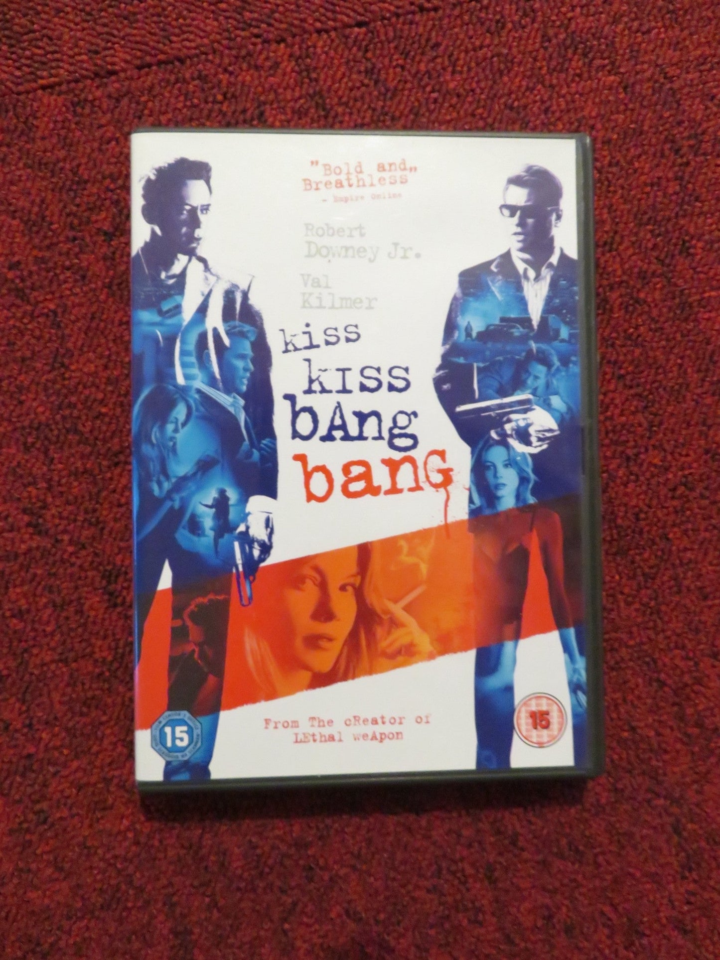 KISS KISS BANG BANG (DVD) ROBERT DOWNEY JR. VAL KILMER 2005 REGION 2 Rendezvous Cinema Movie posters