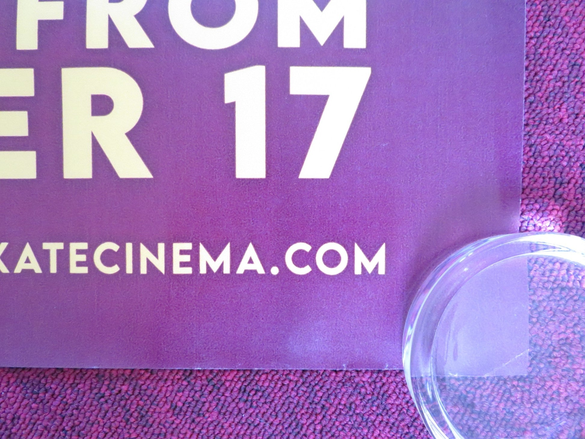 KISS ME, KATE: THE MUSICAL UK QUAD ROLLED POSTER ADRIAN DUNBAR 2024 Rendezvous Cinema Movie posters