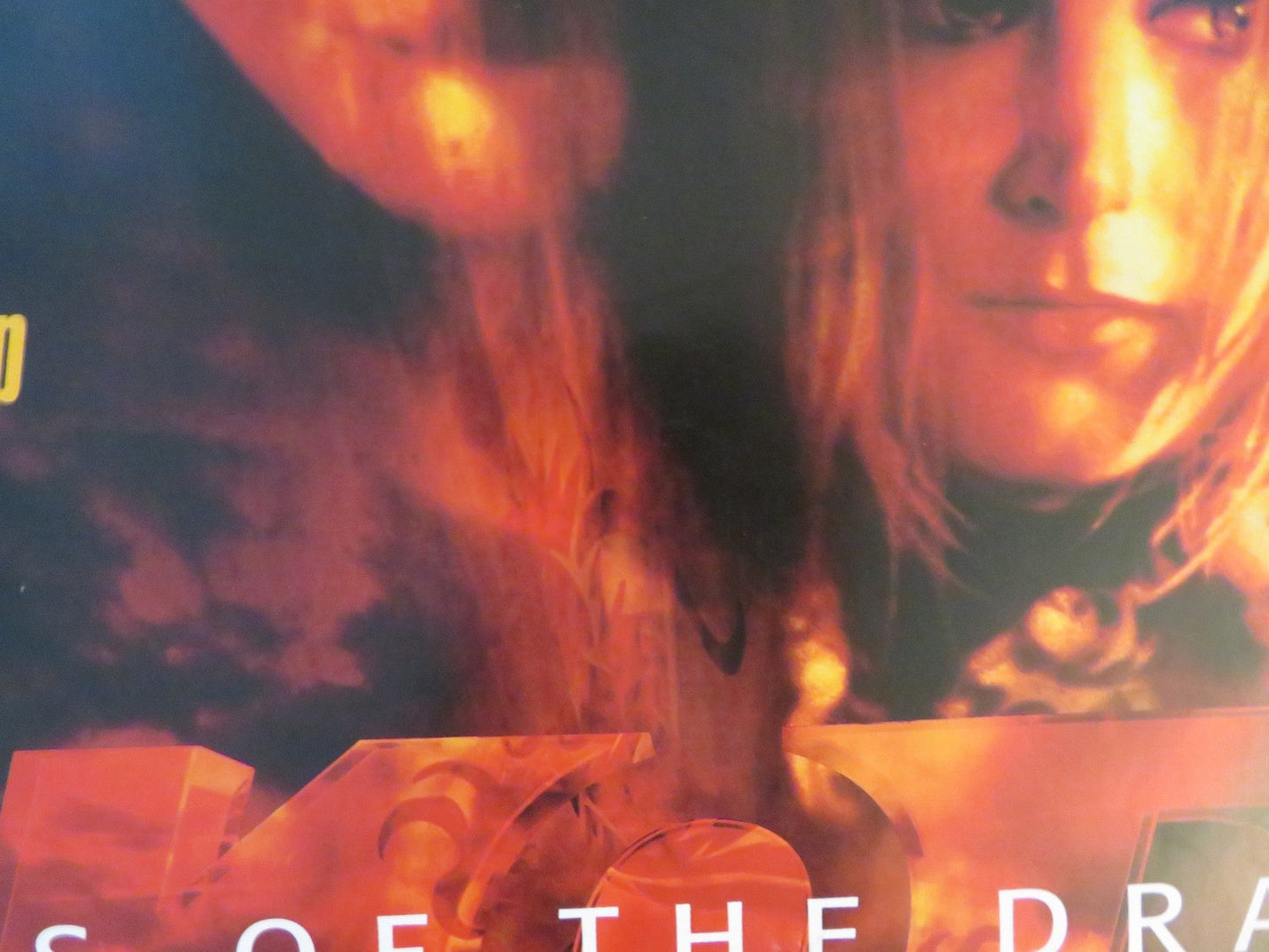 KISS OF THE DRAGON VHS & DVD VIDEO POSTER JET LI BRIDGET FONDA 2001 Rendezvous Cinema Movie posters