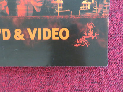 KISS OF THE DRAGON VHS & DVD VIDEO POSTER JET LI BRIDGET FONDA 2001 Rendezvous Cinema Movie posters