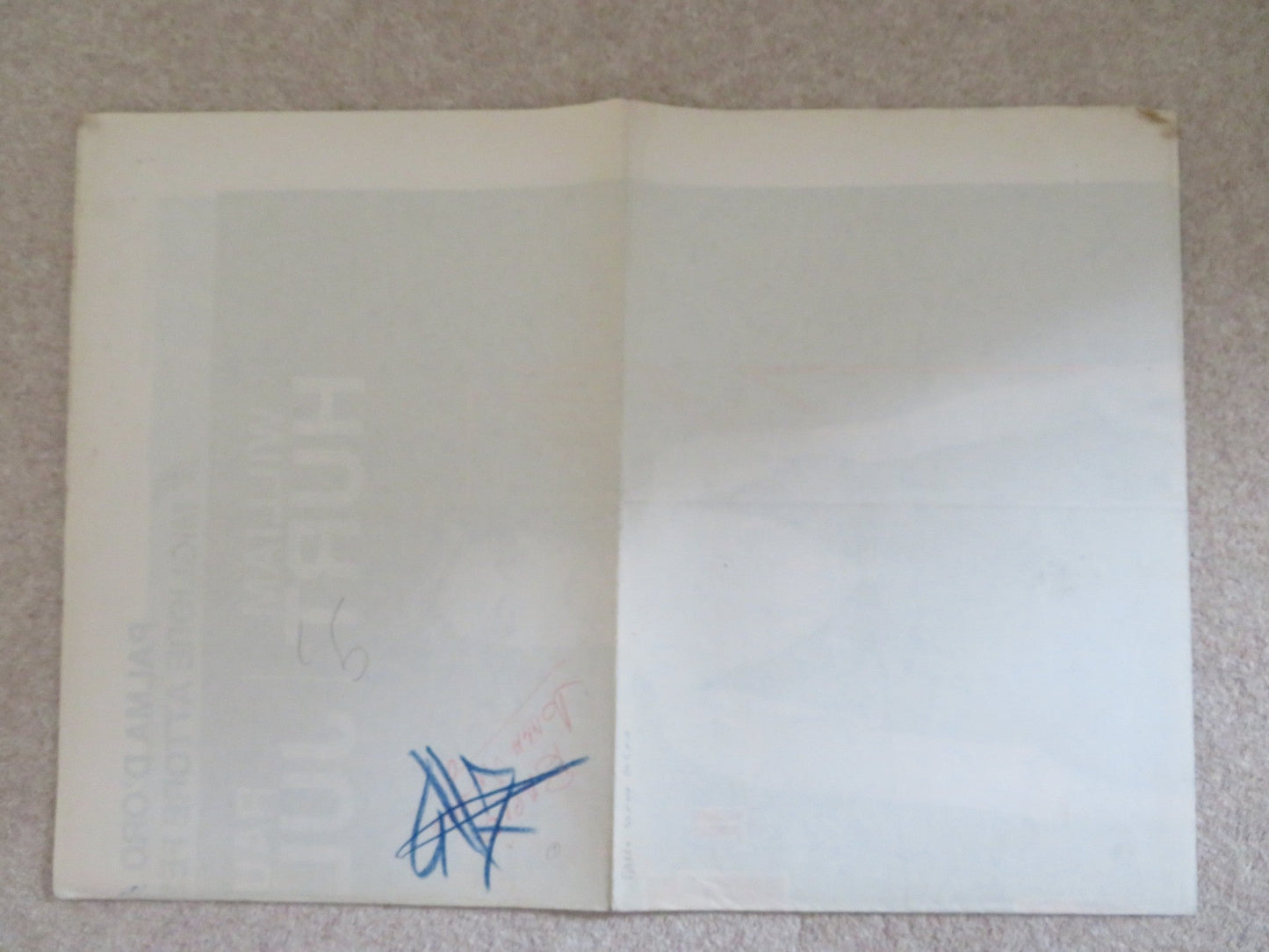 KISS OF THE SPIDER WOMAN ITALIAN 2 FOGLIO POSTER JOHN HURT RAUL JULIA 1985 Rendezvous Cinema Movie posters