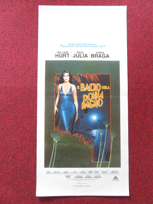 KISS OF THE SPIDER WOMAN ITALIAN LOCANDINA POSTER WILLIAM HURT RAUL JULIA 1985 Rendezvous Cinema Movie posters