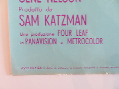 KISSIN' COUSINS - E ITALIAN FOTOBUSTA POSTER ELVIS PRESLEY ARTHUR O'CONNELL 1964 Rendezvous Cinema Movie posters