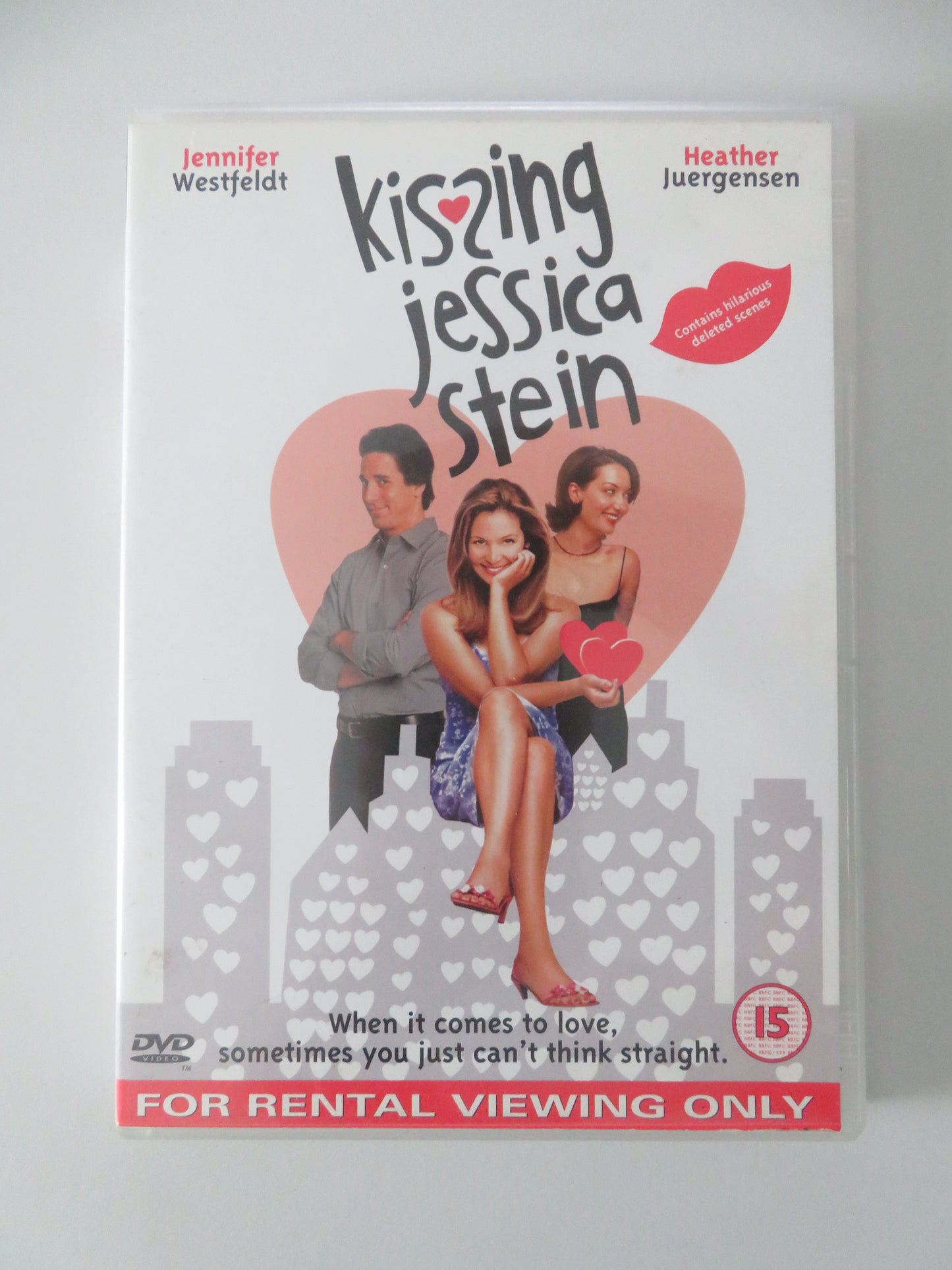 Kissing Jessica Stein (DVD) Jennifer Westfeldt Heather Juergensen 2002 Region 2 Movie posters