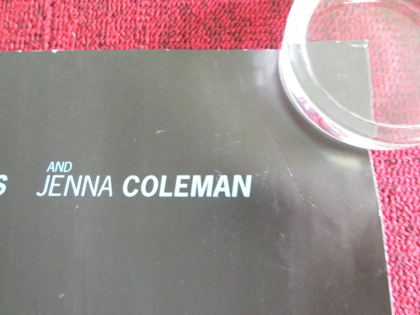 KLOKKENLUIDER UK QUAD ROLLED POSTER TOM BURKE JENNA COLEMAN 2022 Movie posters