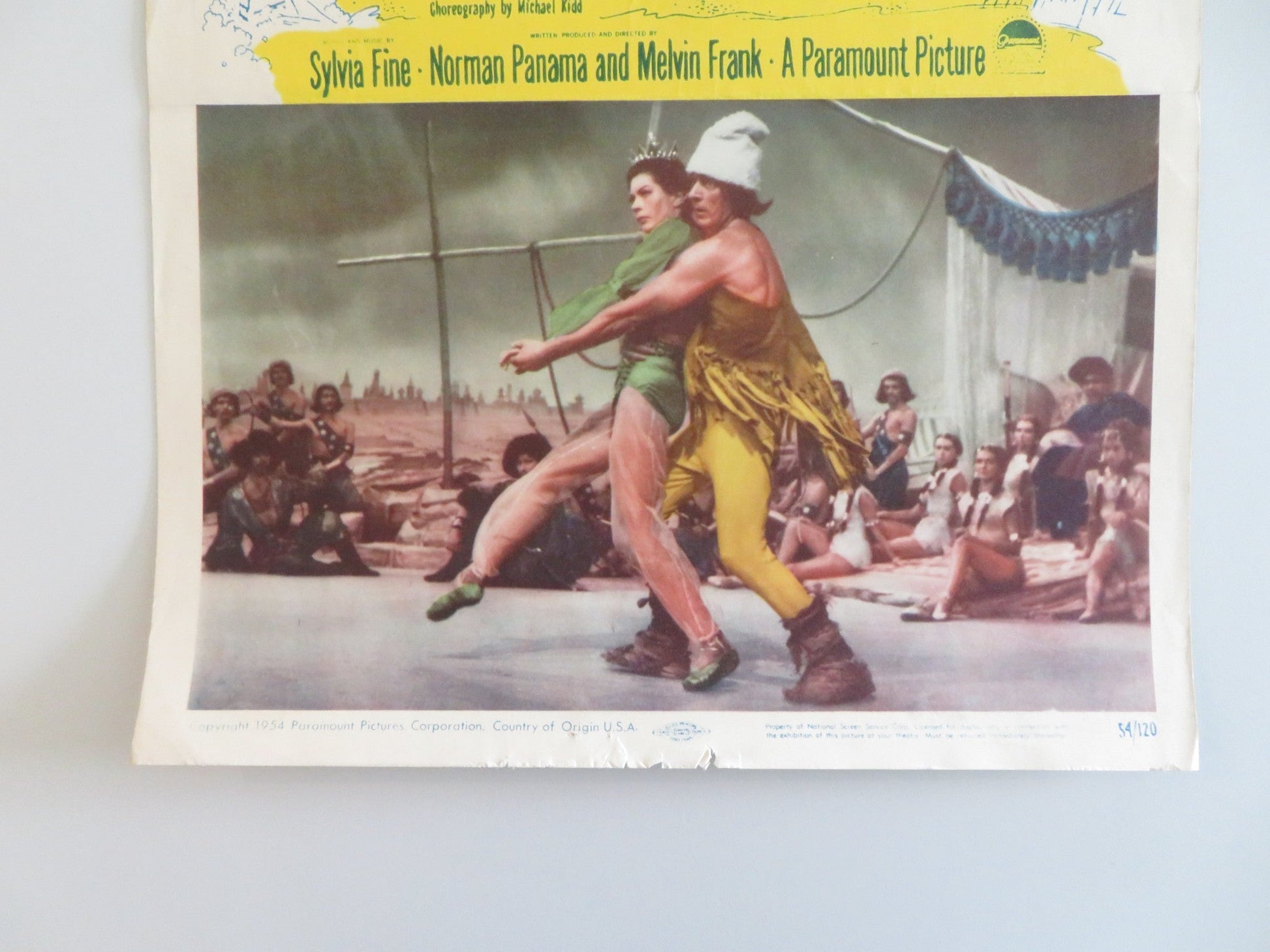 KNOCK ON WOOD US INSERT POSTER DANNY KAYE MAI ZETTERLING 1954 Rendezvous Cinema Movie posters