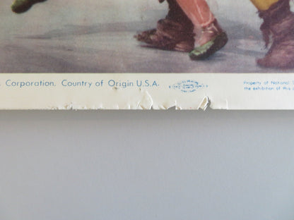 KNOCK ON WOOD US INSERT POSTER DANNY KAYE MAI ZETTERLING 1954 Rendezvous Cinema Movie posters