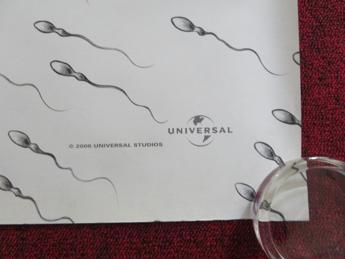 KNOCKED UP - B UK QUAD ROLLED POSTER SETH ROGEN KATHERINE HEIGL 2007 Rendezvous Cinema Movie posters