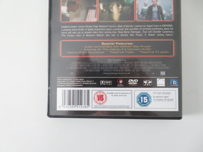 Knowing (DVD) Nicolas Cage Chandler Canterbury Rose Byrne 2009 Region 2 Movie posters