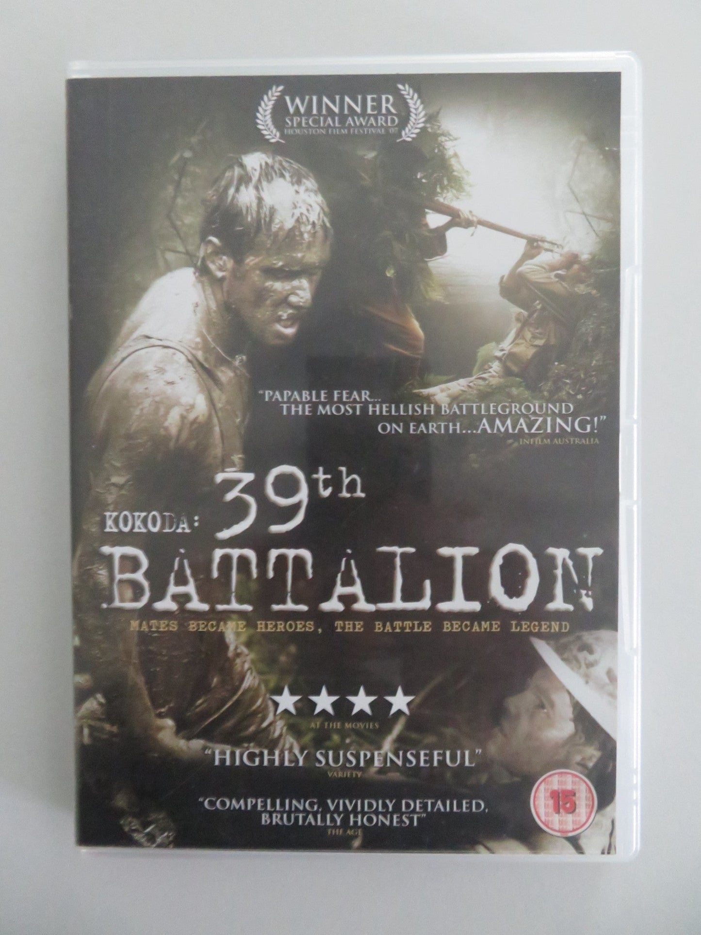 KOKODA: 39TH BATTALION (DVD) JACK FINSTERER TRAVIS MCMAHON 2006 REGION 2 Movie posters