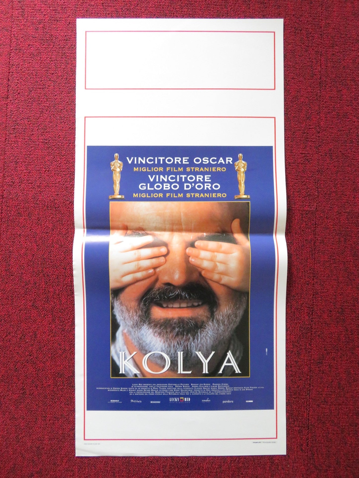 KOLYA ITALIAN LOCANDINA POSTER ZDENEK SVERAK ANDREY KHALIMON 1996 Rendezvous Cinema Movie posters
