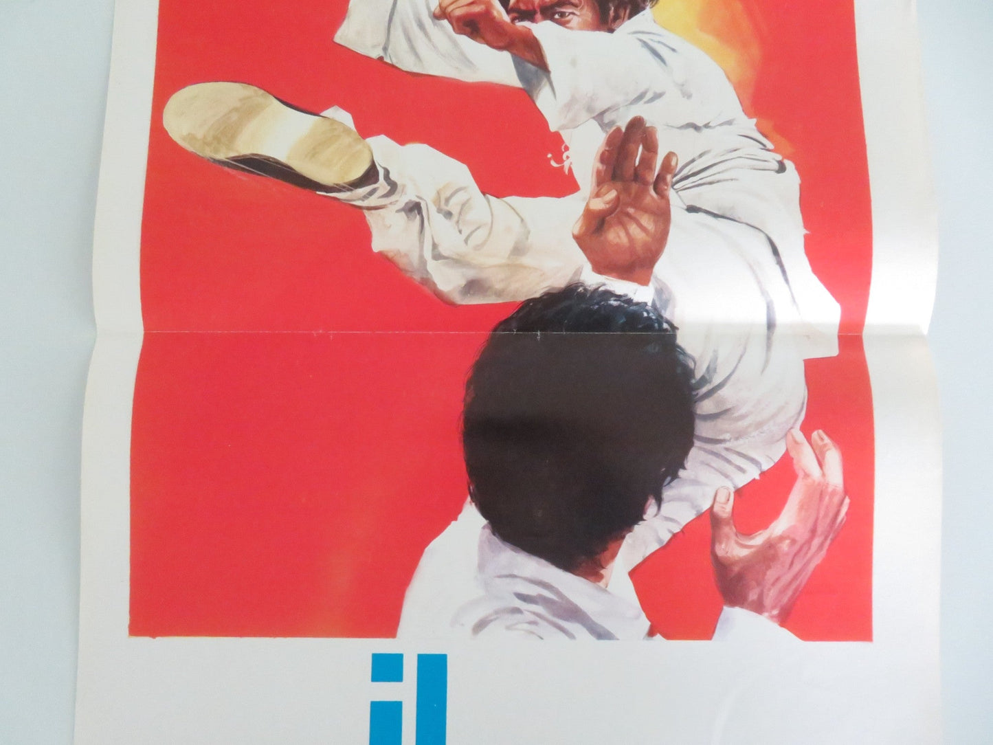 KUNG FU GOLD ITALIAN LOCANDINA POSTER WANG KUAN HSIUNG TZE LAN 1974 Movie posters