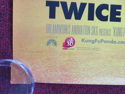 KUNG FU PANDA 2 - B US ONE SHEET ROLLED POSTER JACK BLACK ANGELINA JOLIE 2011 Rendezvous Cinema Movie posters