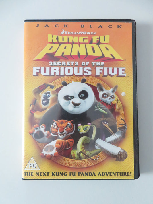 Kung Fu Panda: Secrets of the Furious Five (DVD) Jack Black 2008 Region 2 Movie posters