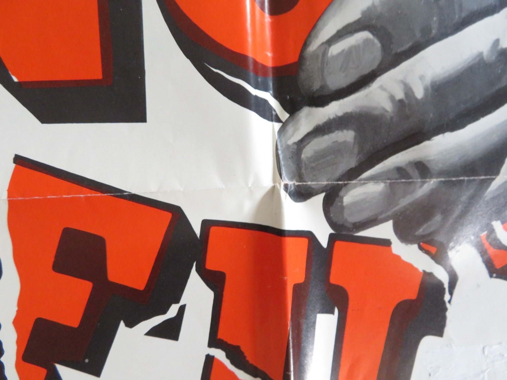 KUNG FU - RY FOLDED US ONE SHEET POSTER LEE SHEUNG PAI YING 1972 Rendezvous Cinema Movie posters