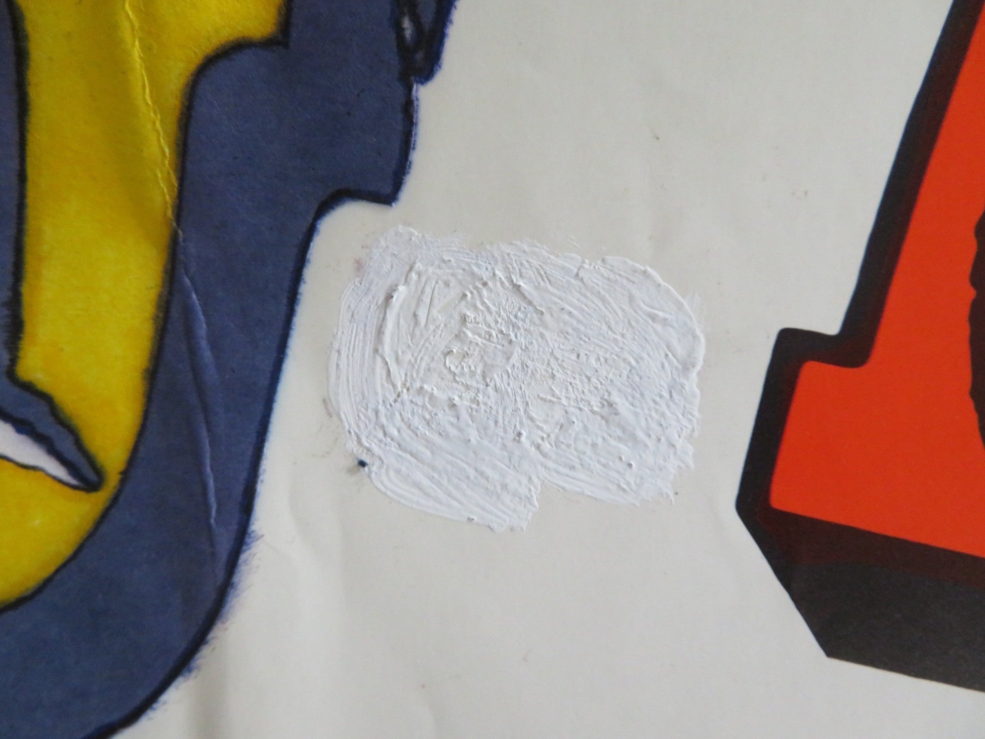 KUNG FU - RY FOLDED US ONE SHEET POSTER LEE SHEUNG PAI YING 1972 Rendezvous Cinema Movie posters