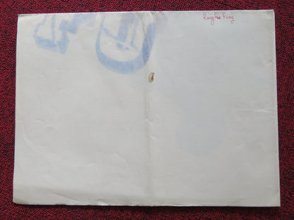 KUNG FU - RY FOLDED US ONE SHEET POSTER LEE SHEUNG PAI YING 1972 Rendezvous Cinema Movie posters