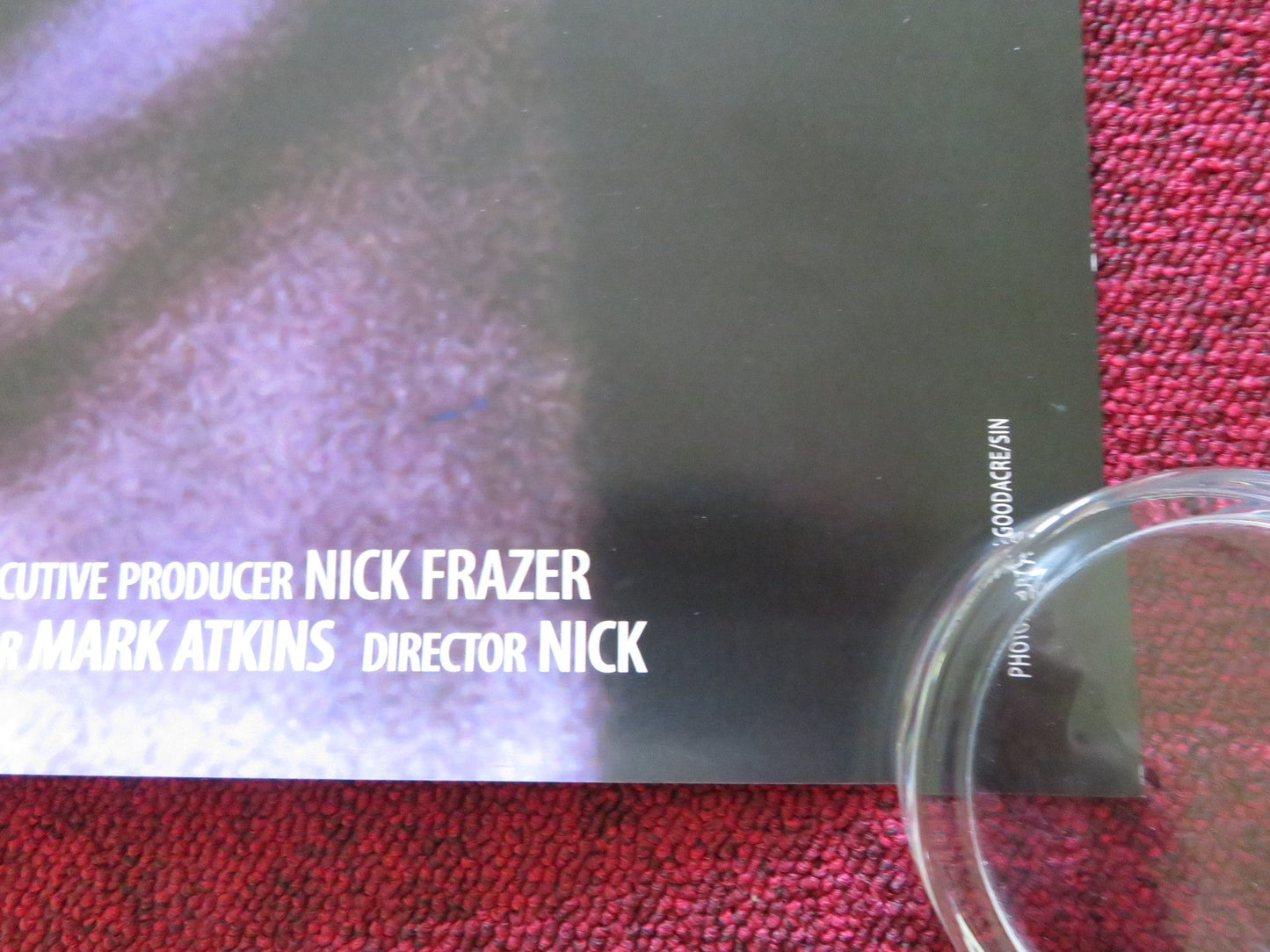 KURT & COURTNEY US ONE SHEET ROLLED POSTER KURT COBAIN COURTNEY LOVE 1998 Rendezvous Cinema Movie posters