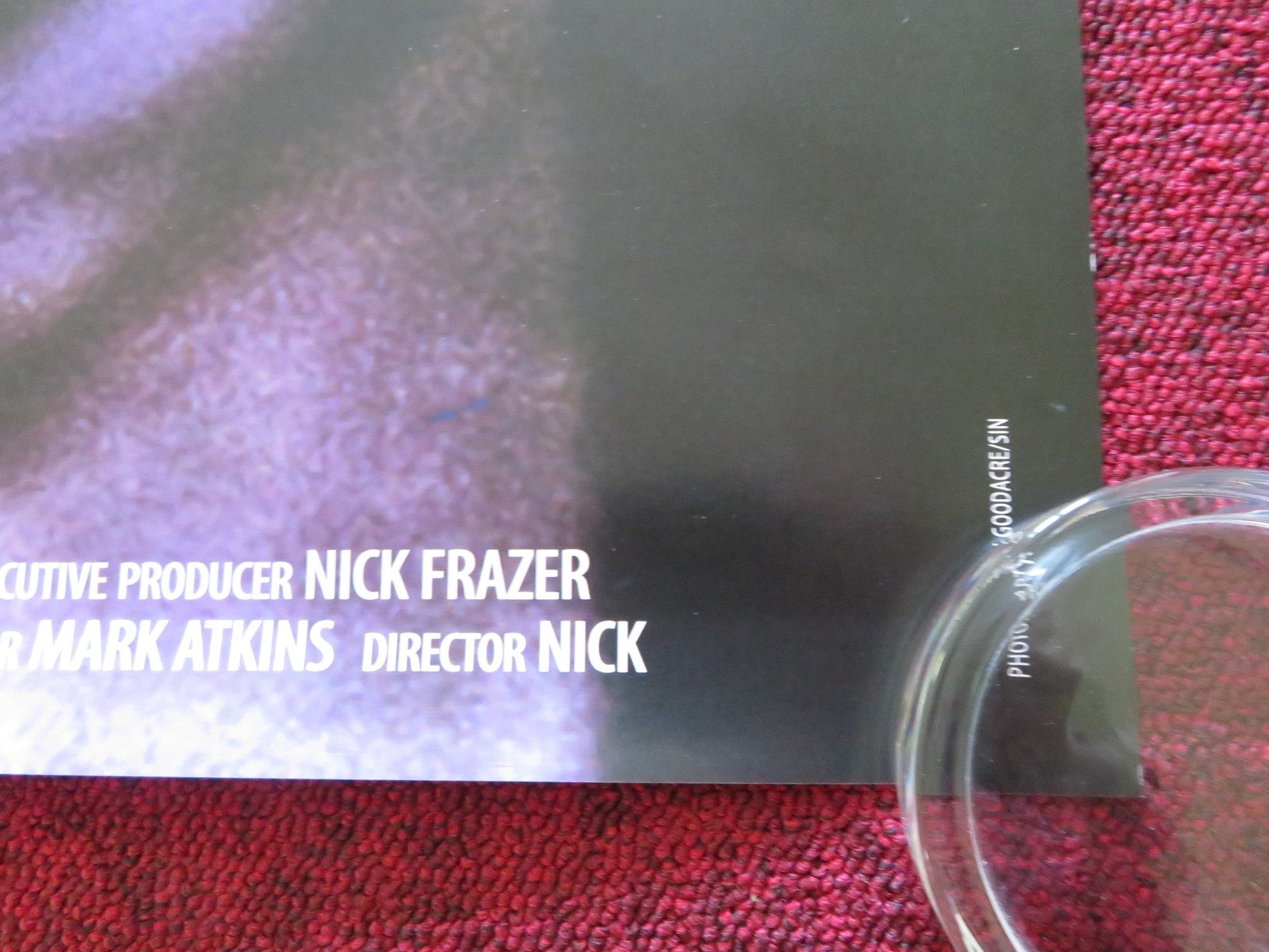 KURT & COURTNEY US ONE SHEET ROLLED POSTER KURT COBAIN COURTNEY LOVE 1998 Rendezvous Cinema Movie posters