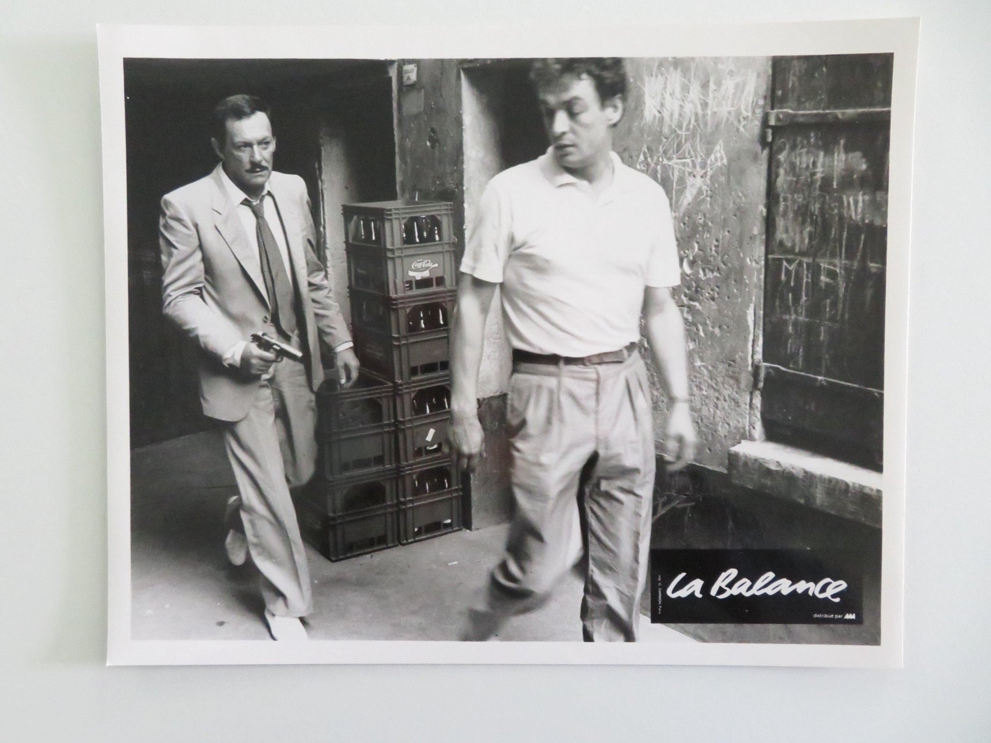 LA BALANCE - A MOVIE STILL PHOTO LOT OF 4 NATHALIE BAYE PHILIPPE LEOTARD 1982 Movie posters