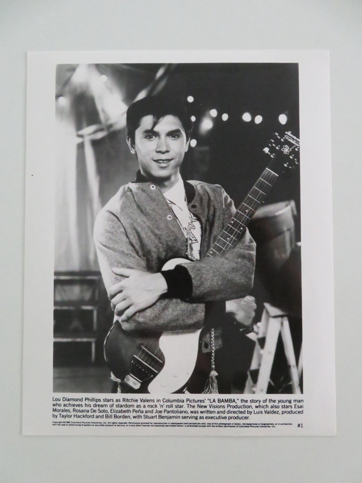 LA BAMBA MOVIE STILL PHOTO LOT OF 6 LOU DIAMOND PHILLIPS ESAI MORALES 1987 - Rendezvous Cinema