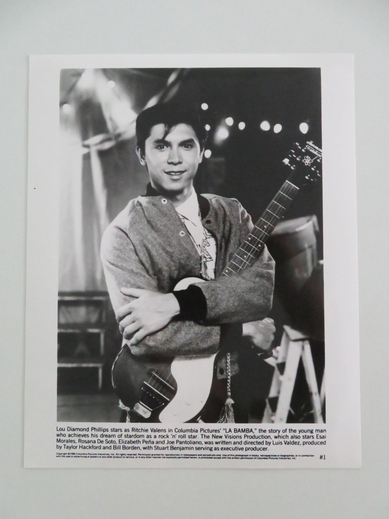 LA BAMBA MOVIE STILL PHOTO LOT OF 6 LOU DIAMOND PHILLIPS ESAI MORALES 1987 - Rendezvous Cinema