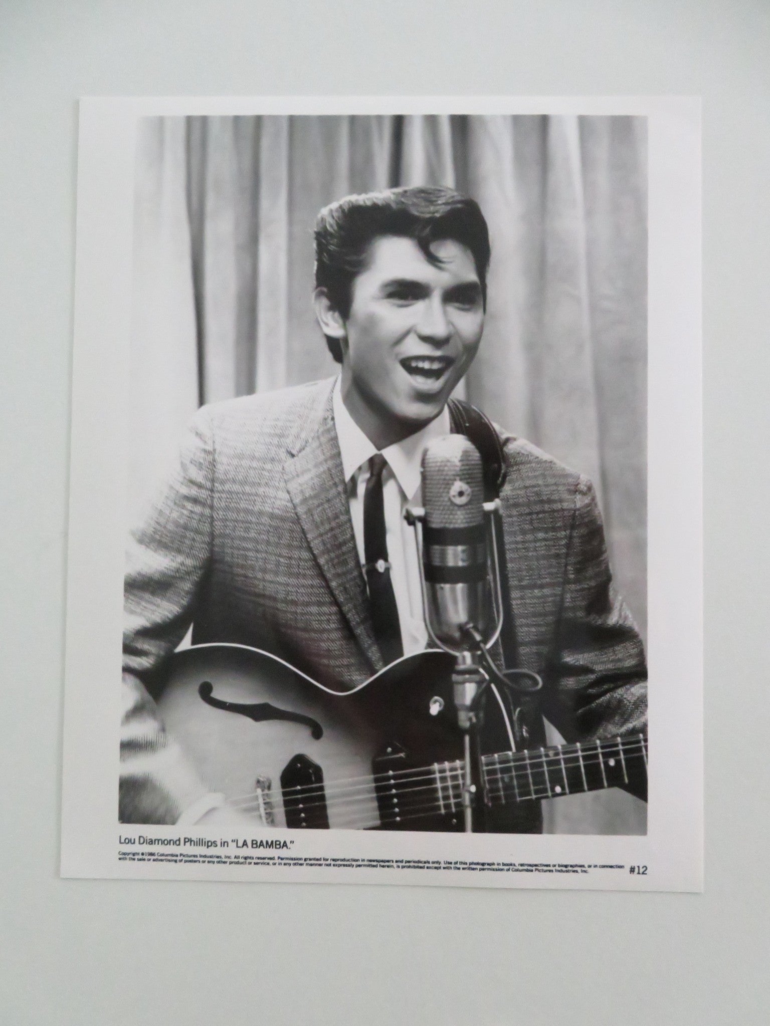 LA BAMBA MOVIE STILL PHOTO LOT OF 6 LOU DIAMOND PHILLIPS ESAI MORALES 1987 - Rendezvous Cinema