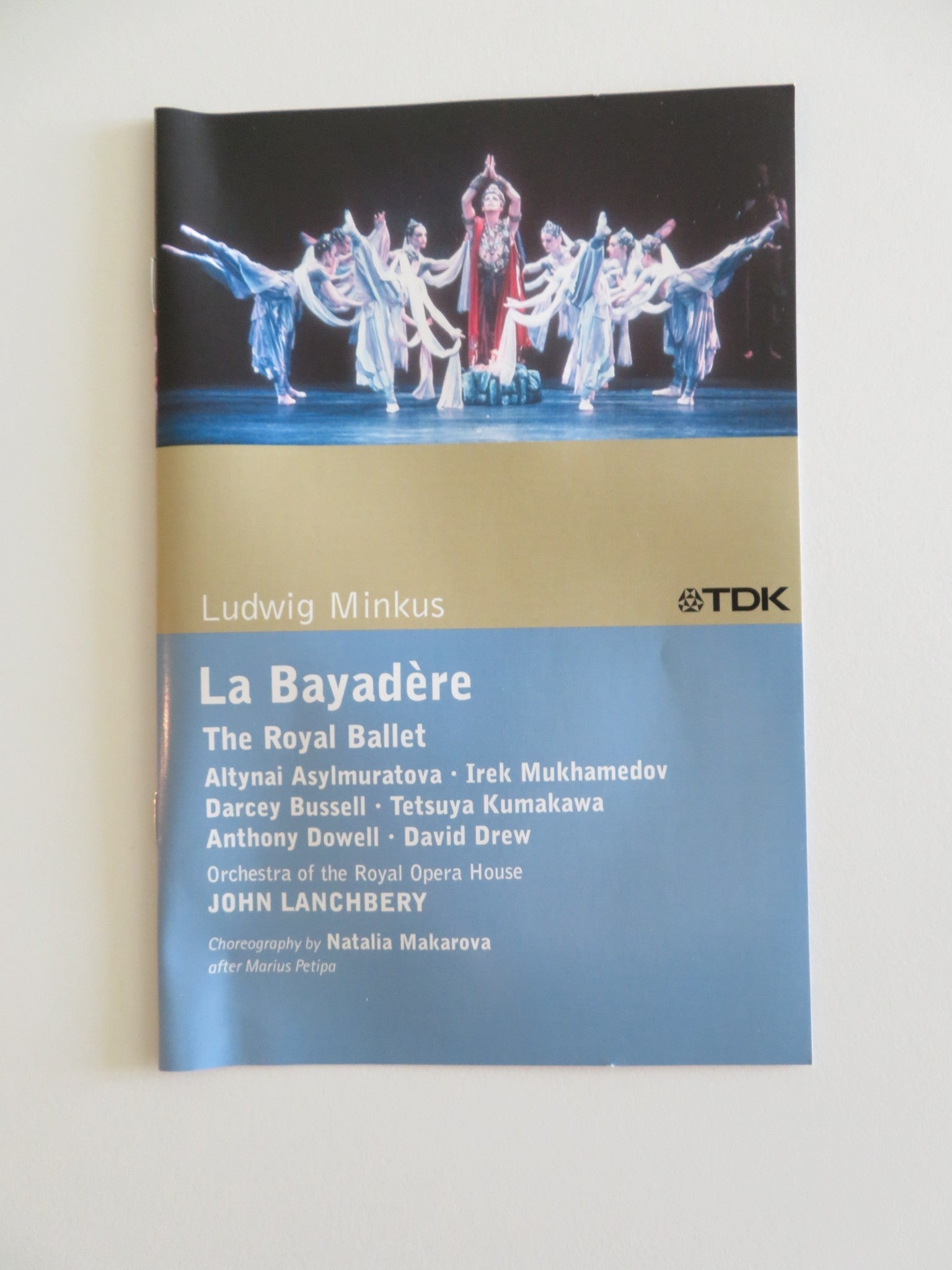 LA BAYADERE - THE ROYAL BALLET (DVD) ALTYNAI ASYLMURATOVA 1991 REGION 0 Rendezvous Cinema Movie posters