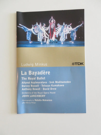 LA BAYADERE - THE ROYAL BALLET (DVD) ALTYNAI ASYLMURATOVA 1991 REGION 0 Rendezvous Cinema Movie posters