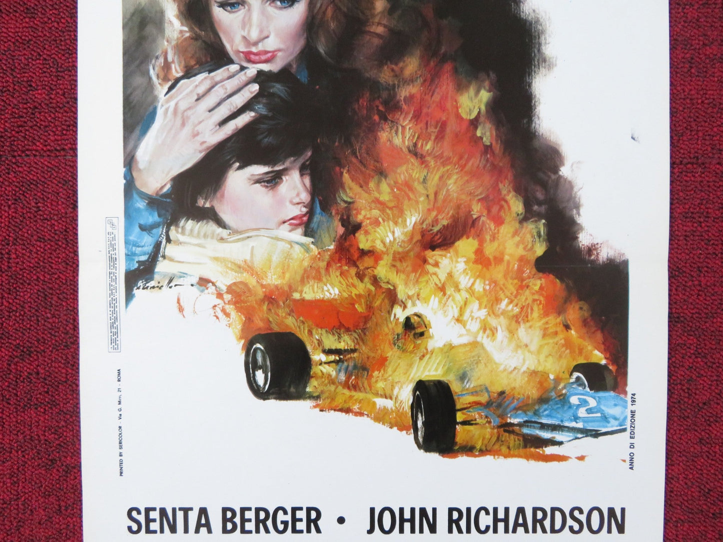 LA BELLISSIMA ESTATE ITALIAN LOCANDINA POSTER SENTA BERGER JOHN RICHARDSON 1974 Rendezvous Cinema Movie posters