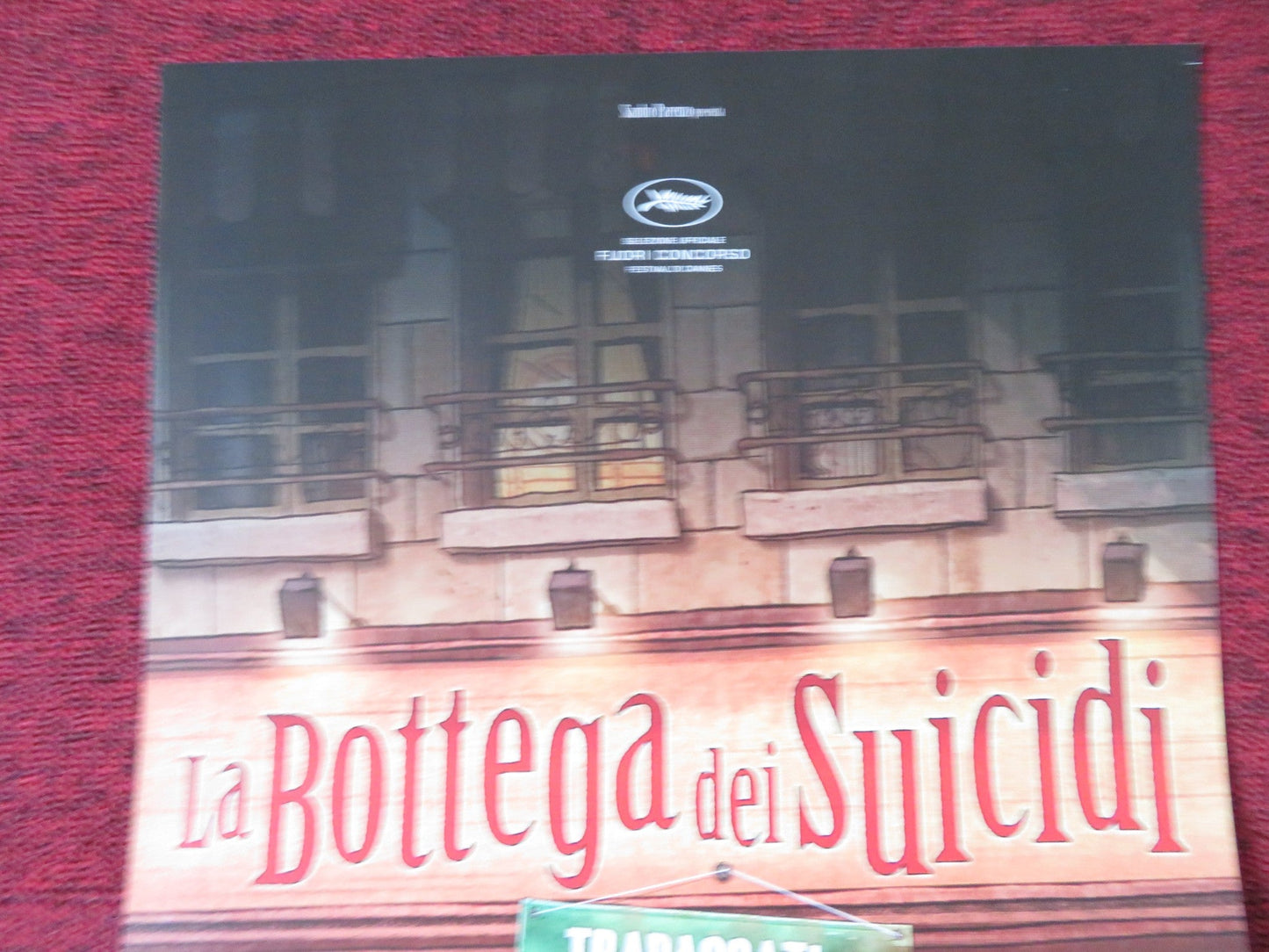 LA BOTTEGA DEI SUICIDI ITALIAN LOCANDINA POSTER BERNARD ALANE 2012 Rendezvous Cinema Movie posters