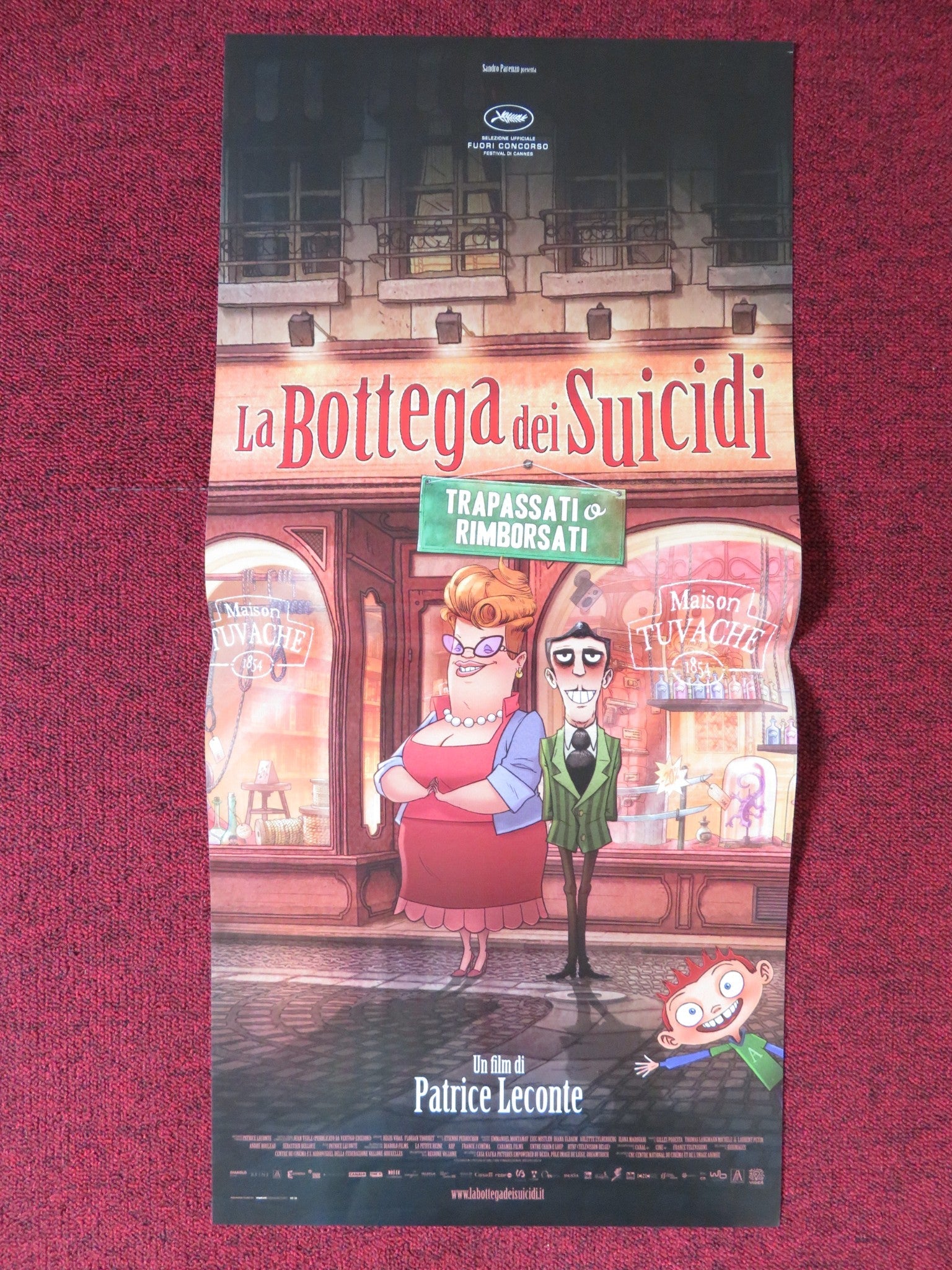 LA BOTTEGA DEI SUICIDI ITALIAN LOCANDINA POSTER BERNARD ALANE 2012 Rendezvous Cinema Movie posters