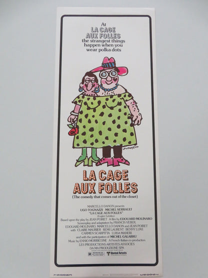 La Cage aux Folles - A US Insert Poster Ugo Tognazzi Michel Serrault 1979 Movie posters