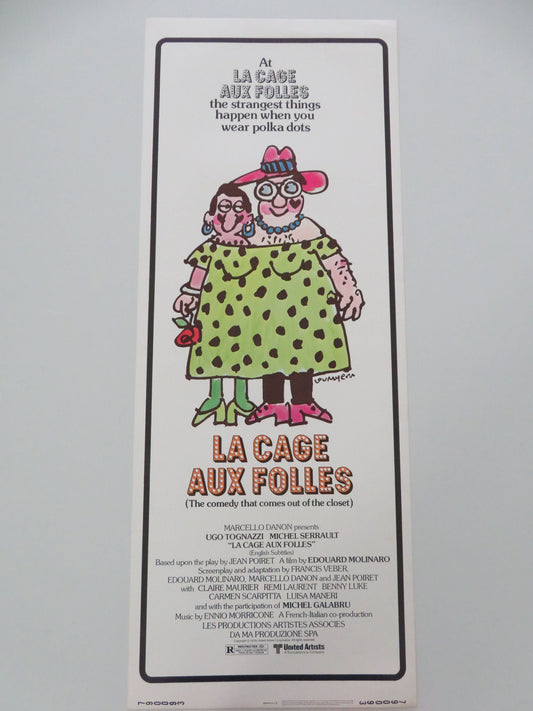 La Cage aux Folles - A US Insert Poster Ugo Tognazzi Michel Serrault 1979 Movie posters