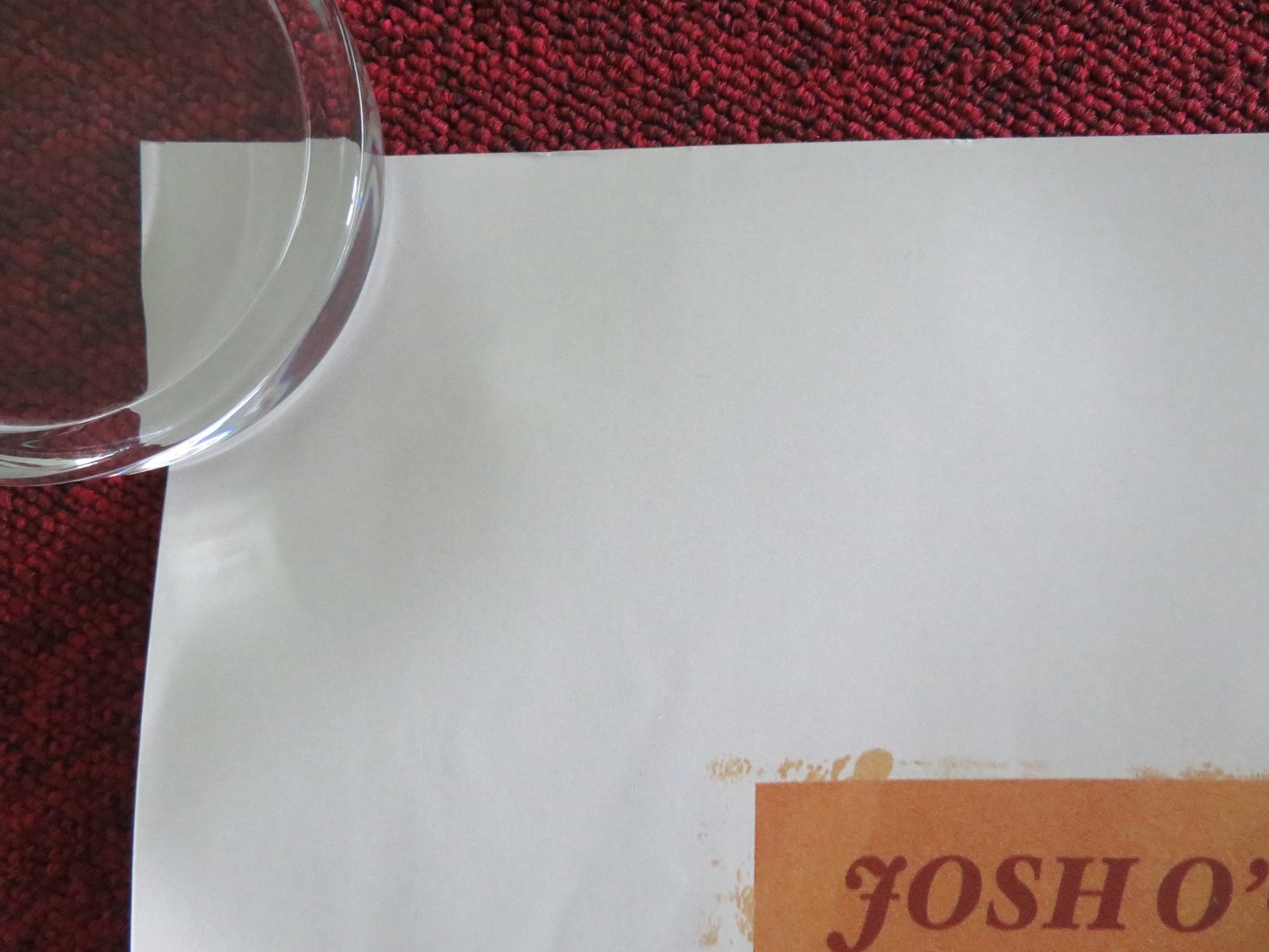 LA CHIMERA UK QUAD ROLLED POSTER JOSH O'CONNOR ISABELLA ROSSELINI 2023 Movie posters