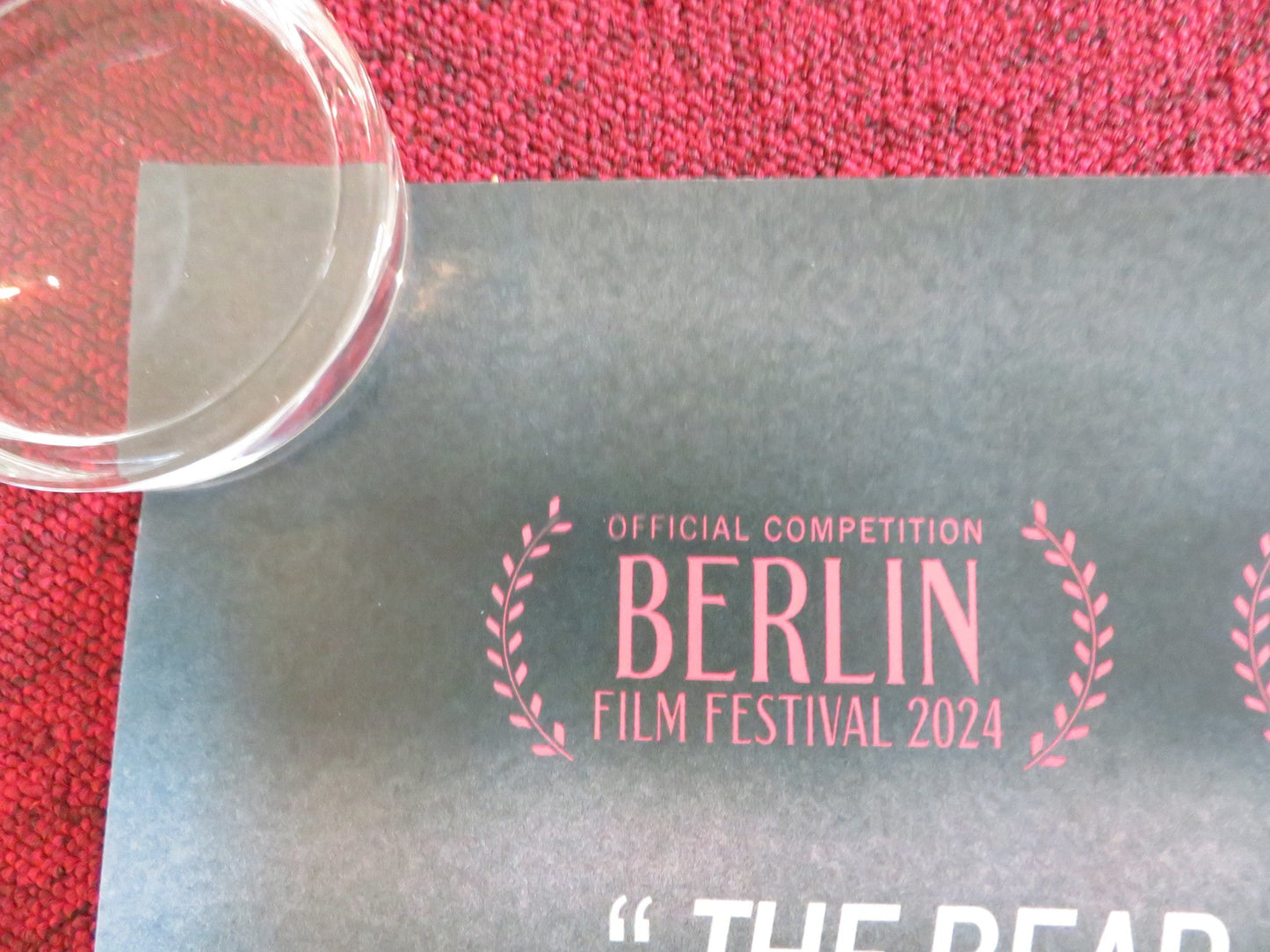 LA COCINA UK QUAD ROLLED POSTER RAUL BRIONES ROONEY MARA 2024 Rendezvous Cinema Movie posters