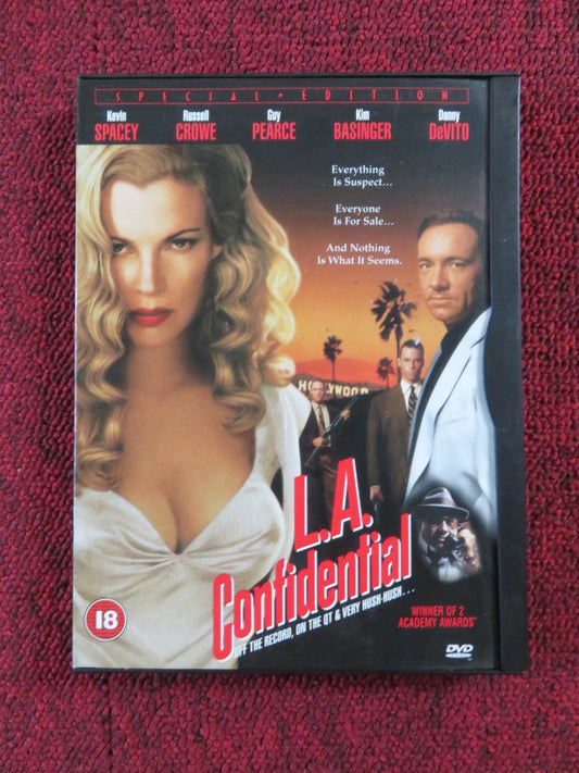L.A. CONFIDENTIAL (DVD) KIM BASINGER KEVIN SPACEY 1997 REGION 2 Rendezvous Cinema Movie posters