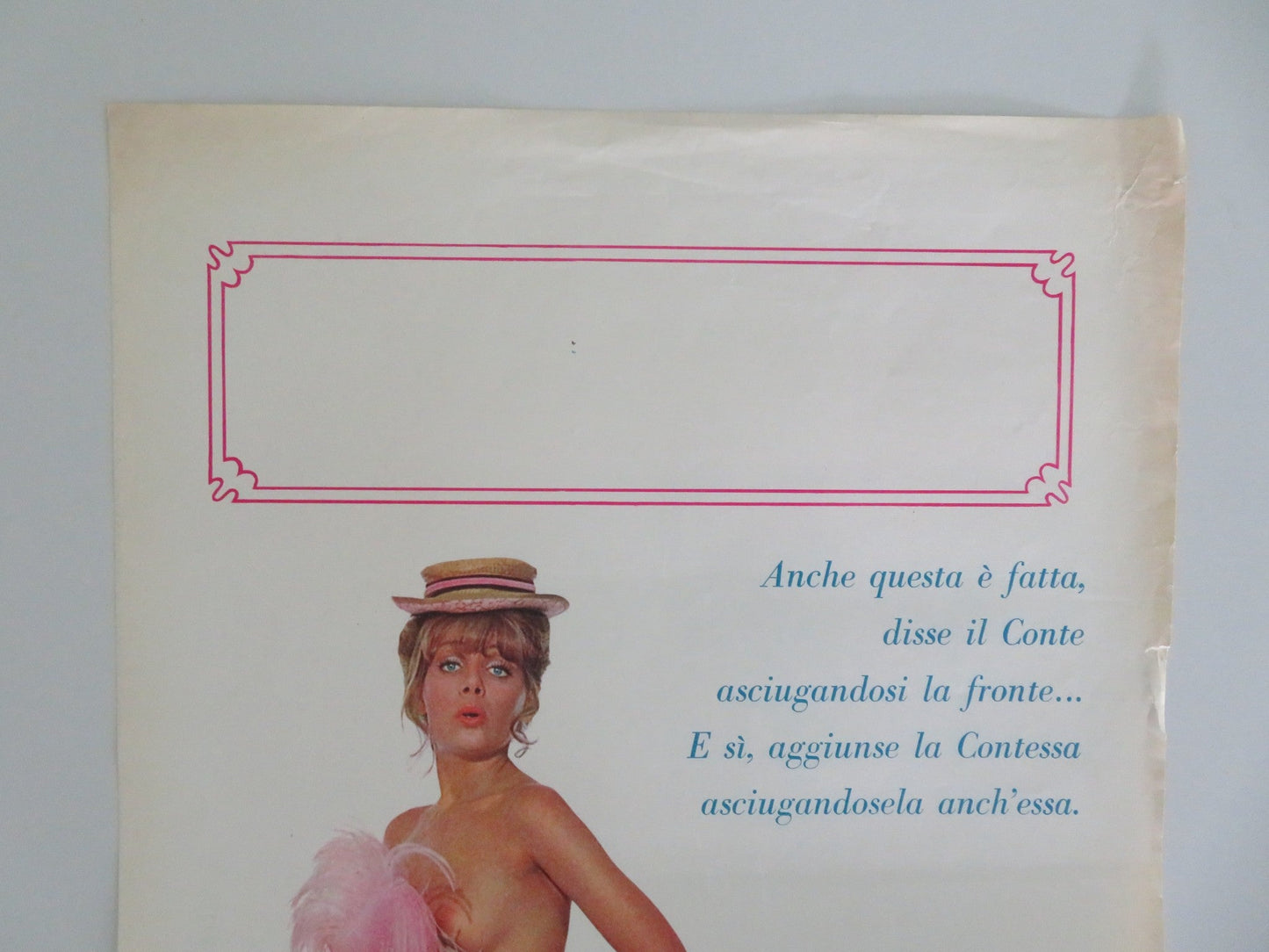 LA CONTESSA E I SUOI AMANTI ITALIAN LOCANDINA POSTER CHRISTINE SCHUBERTH 1970 Movie posters