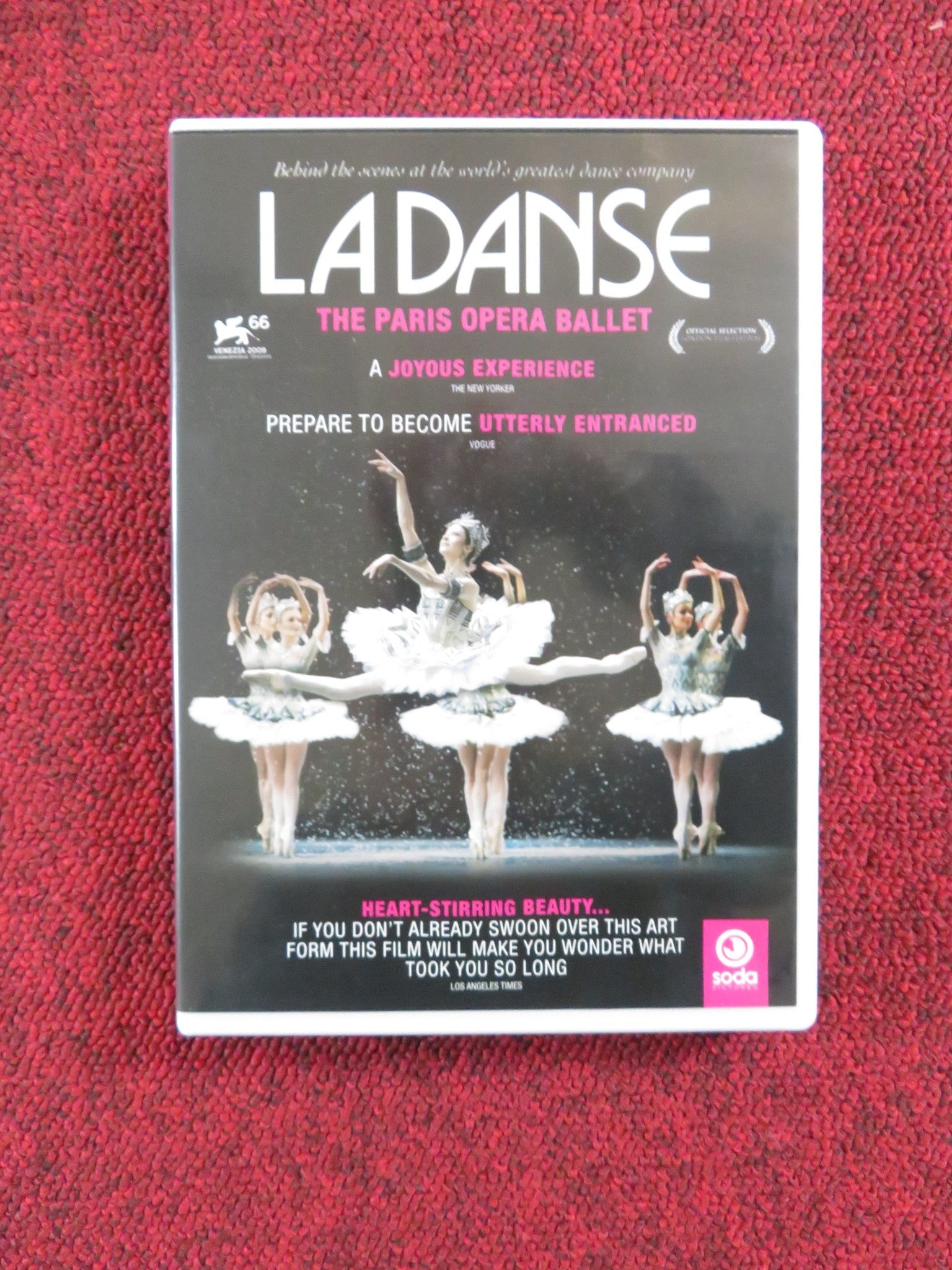 LA DANSE: THE PARIS OPERA BALLET (DVD) EMILIE COZETTE A. DUPONT 2009 REGION 2 Rendezvous Cinema Movie posters