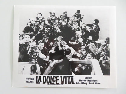 LA DOLCE VITA MOVIE STILL PHOTO LOT OF 5 ANITA EKBERG MARCELLO MASTROIANNI Movie posters