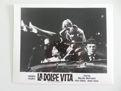LA DOLCE VITA MOVIE STILL PHOTO LOT OF 5 ANITA EKBERG MARCELLO MASTROIANNI Movie posters