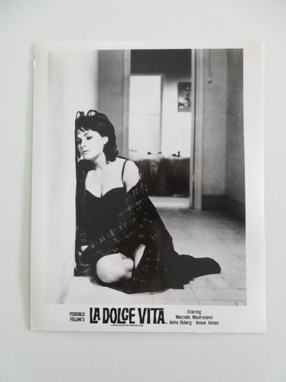 LA DOLCE VITA MOVIE STILL PHOTO LOT OF 5 ANITA EKBERG MARCELLO MASTROIANNI Movie posters