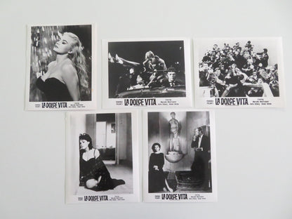 LA DOLCE VITA MOVIE STILL PHOTO LOT OF 5 ANITA EKBERG MARCELLO MASTROIANNI Movie posters