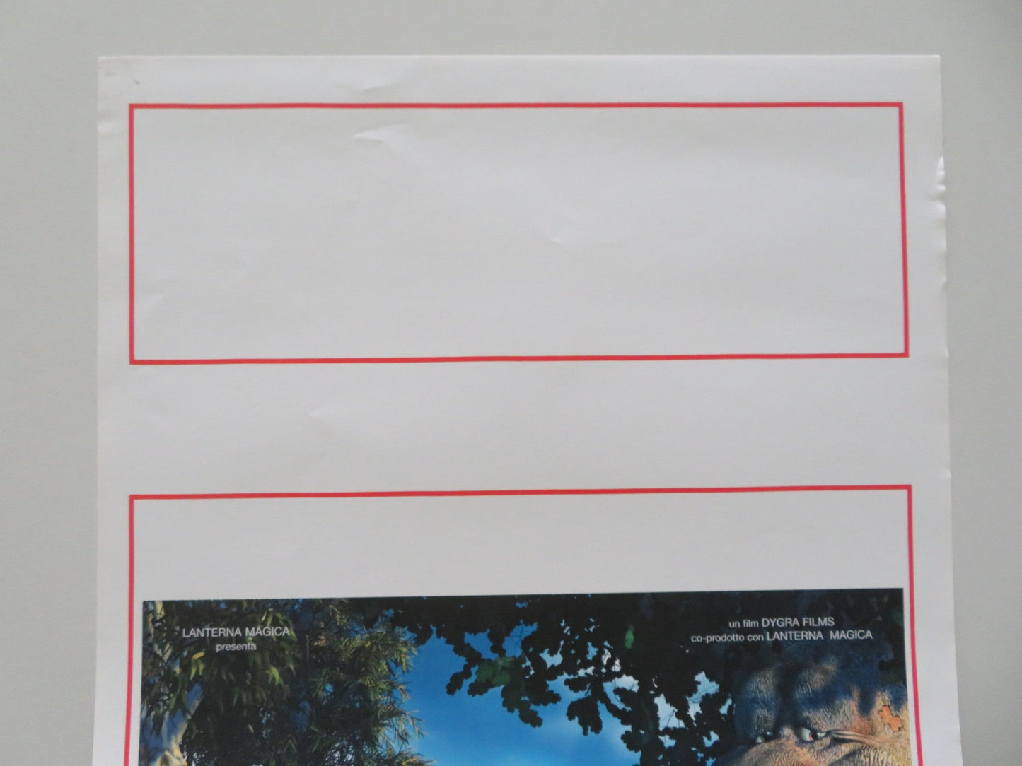 La Foresta Magica ITALIAN LOCANDINA POSTER Nacho Aldeguer Mar Bordallo 2001 Movie posters