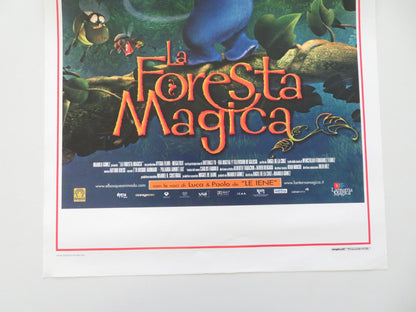 La Foresta Magica ITALIAN LOCANDINA POSTER Nacho Aldeguer Mar Bordallo 2001 Movie posters