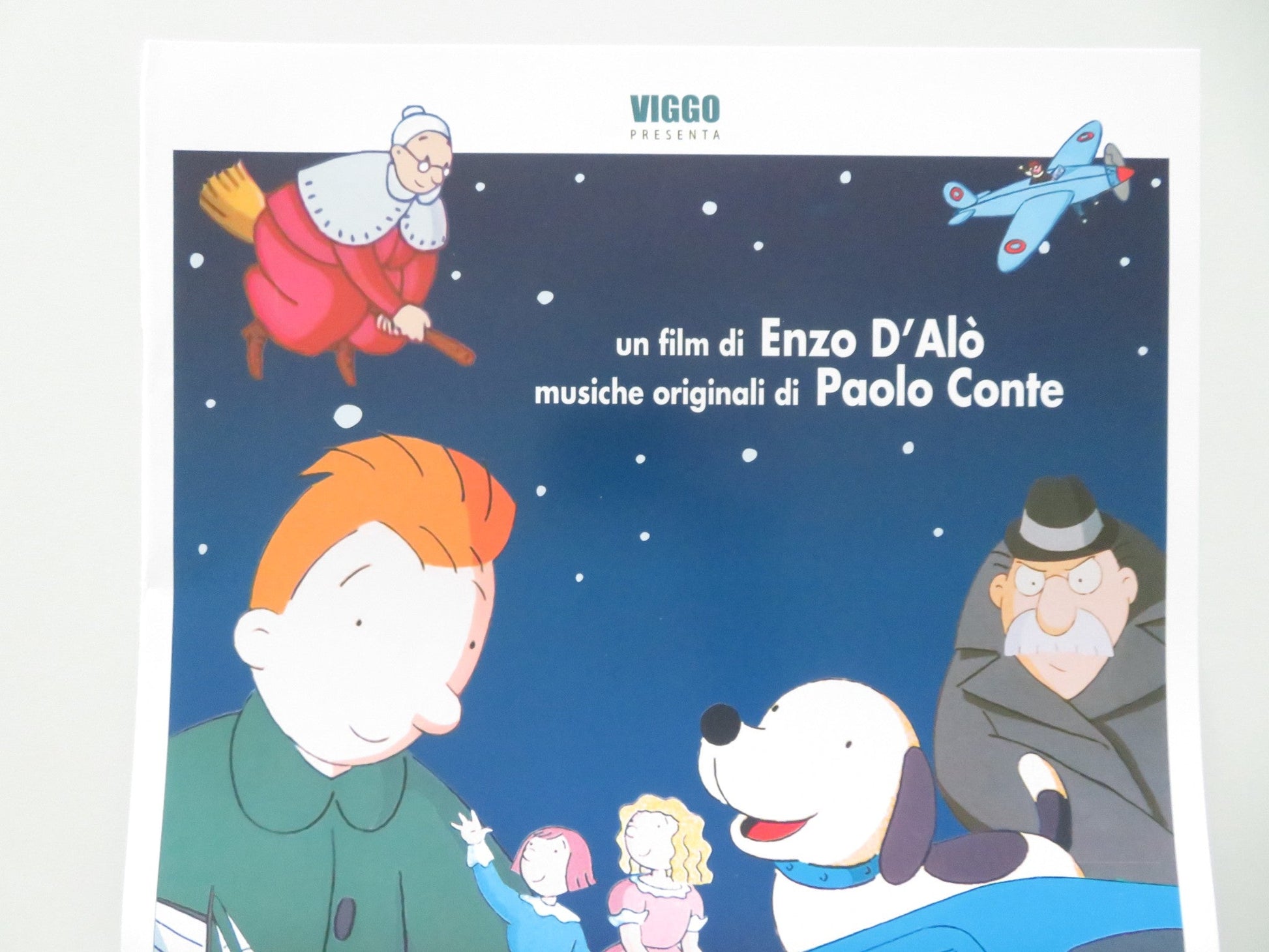 La Freccia Azzurra ITALIAN LOCANDINA POSTER Dario Fo Lella Costa 1996 Movie posters