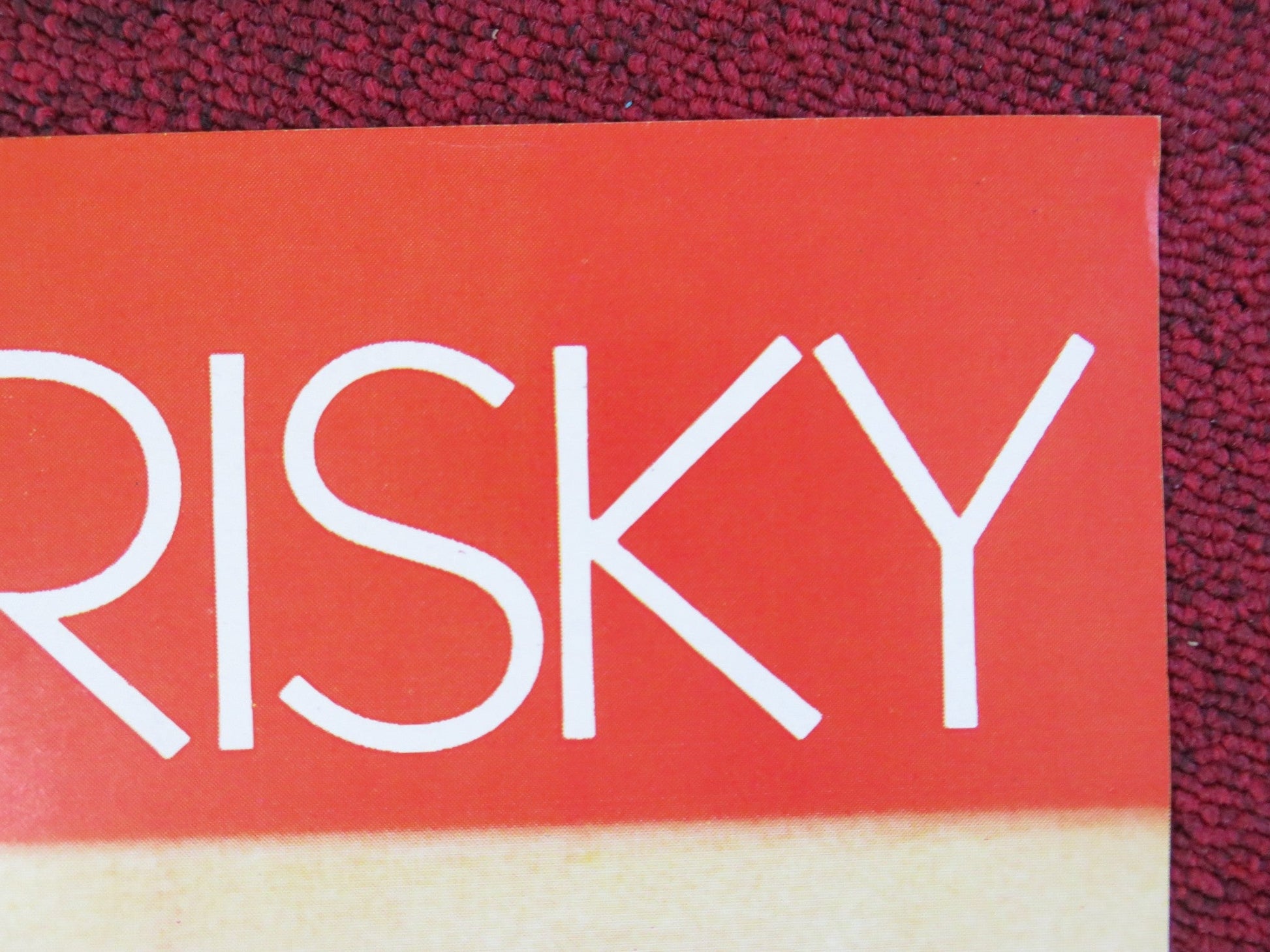 LA GITANE GERMAN A1 POSTER FOLDED CLAUDE BRASSEUR VALERIE KAPRISKY 1987 Rendezvous Cinema Movie posters