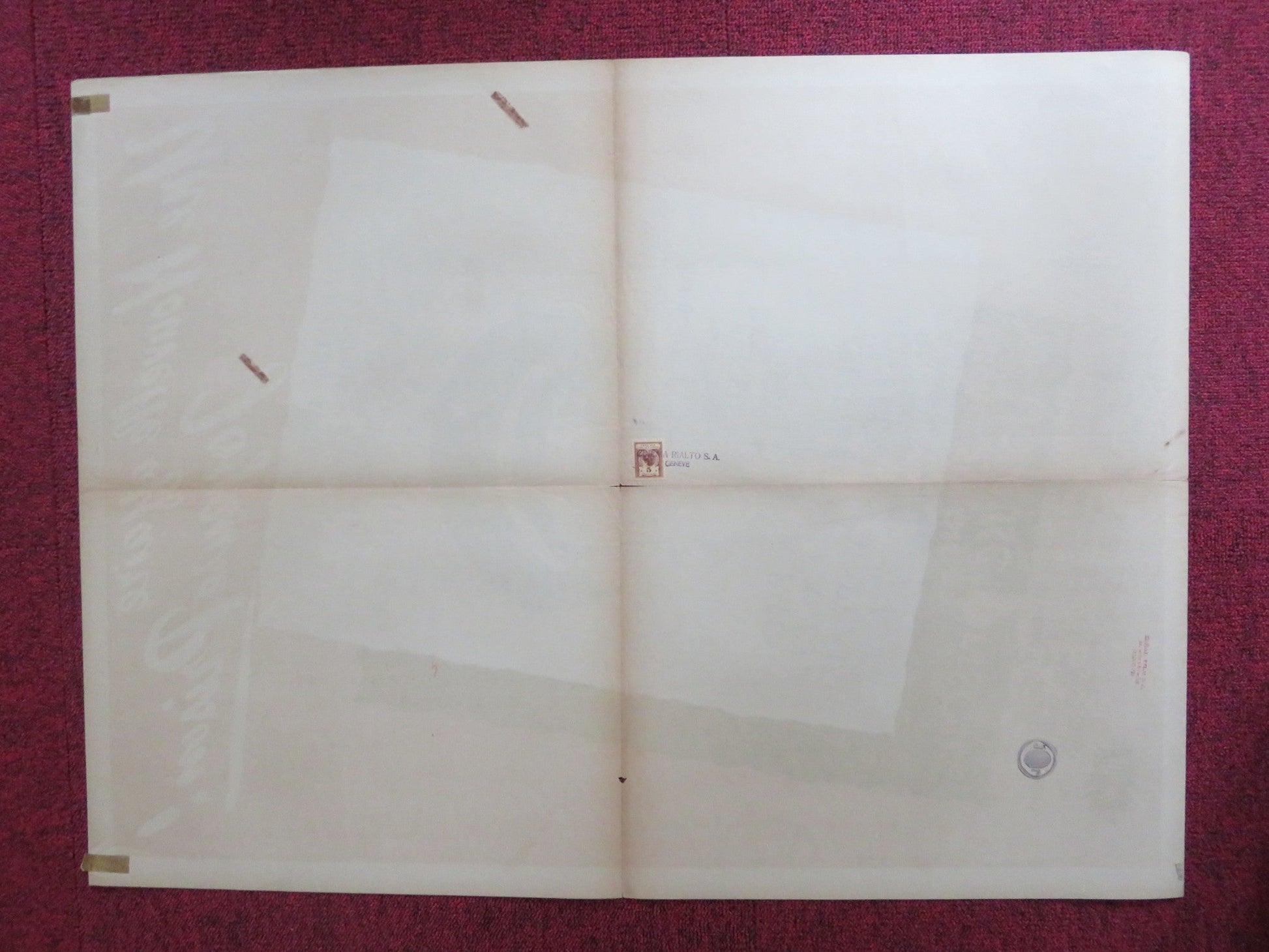 LA JOYEUSE PRISON FRENCH POSTER ROLLED MICHEL SIMON DED RYSEL 1956 Rendezvous Cinema Movie posters