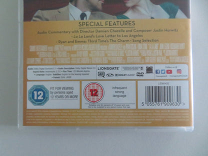LA LA LAND (DVD) RYAN GOSLING EMMA STONE 2016 REGION 2 Movie posters