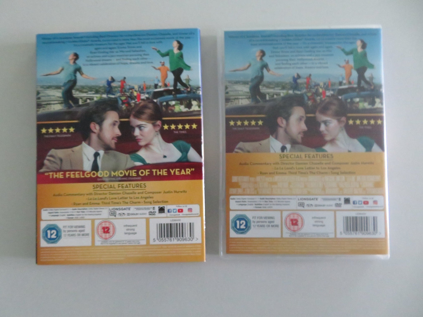 LA LA LAND (DVD) RYAN GOSLING EMMA STONE 2016 REGION 2 Movie posters